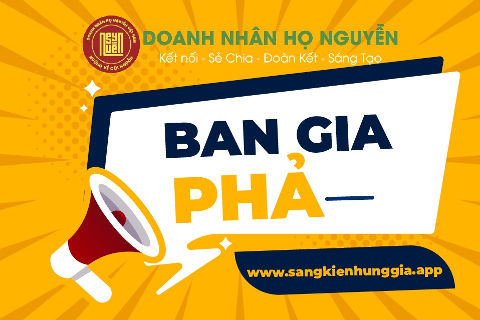 Quyết Định Thành Lập Ban Gia Phả Hội Doanh Nhân Họ Nguyễn · Tin Tức · Sáng Kiến Hưng Gia