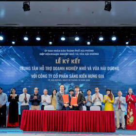 A group of people standing on a stage AI-generated content may be incorrect.